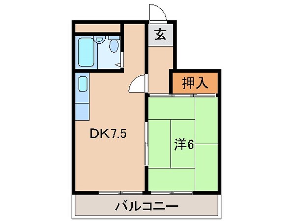 グリーンヒル金池の物件間取画像